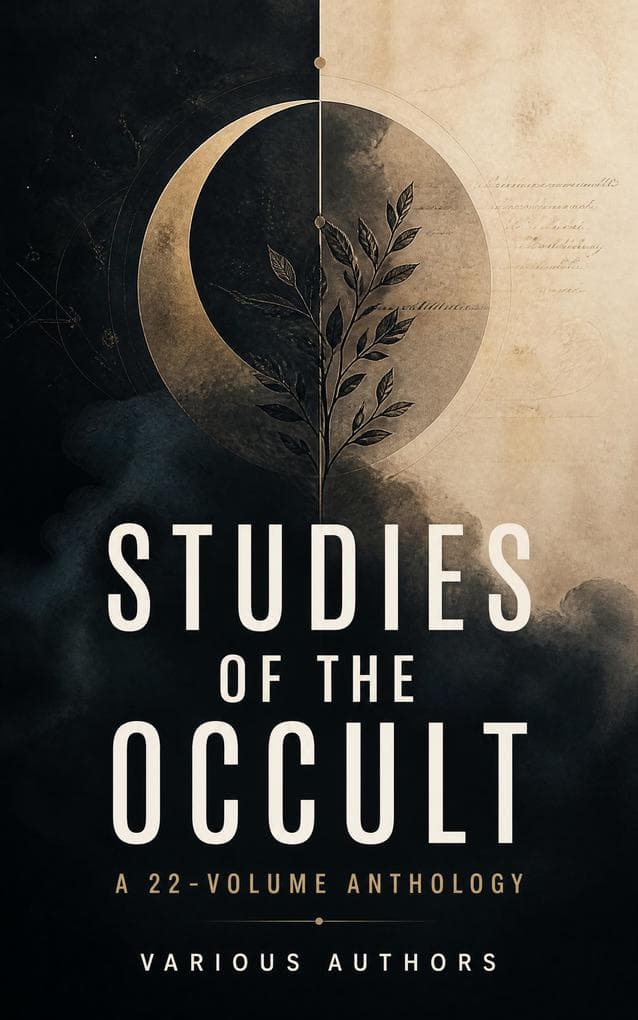 Studies of the Occult: A 22-Volume Anthology: Demonology, Witchcraft, Folklore, Spiritualism, and the Historical Search for the Unseen