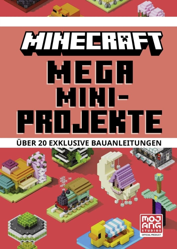 Minecraft Mega Mini-Projekte. Über 20 exklusive Bauanleitungen: Neue Ideen aus der Spiegel-Bestsellerreihe | Bauerfolg in max. einer Stunde für Kinder ab 8 Jahren