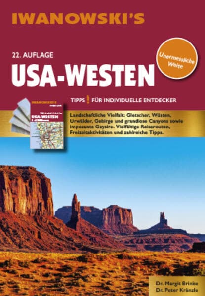 USA-Westen - Reiseführer von Iwanowski: Individualreiseführer mit Extra-Reisekarte und Karten-Download