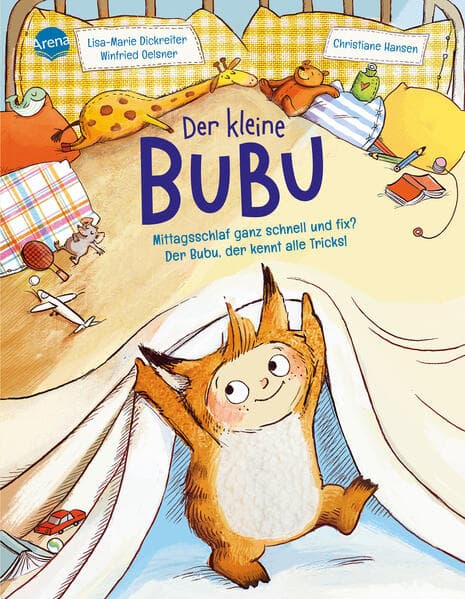 Der kleine Bubu. Mittagsschlaf ganz schnell und fix? Der Bubu, der kennt alle Tricks!: Ein humorvolles Bilderbuch in Reimen zum Thema "Wie bekomme ich mein Kind zum Mittagschlafen?" Zum Vorlesen und Mitsprechen für Kleinkinder