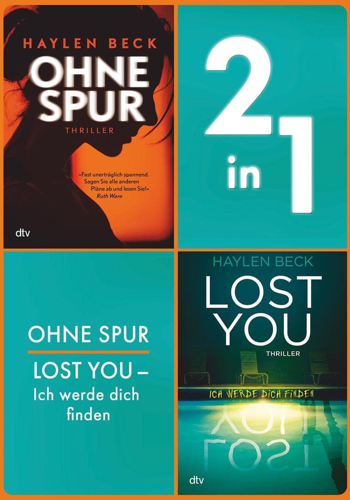 Ohne Spur - Lost You - Ich werde dich finden: Zwei Thriller in einem E-Book