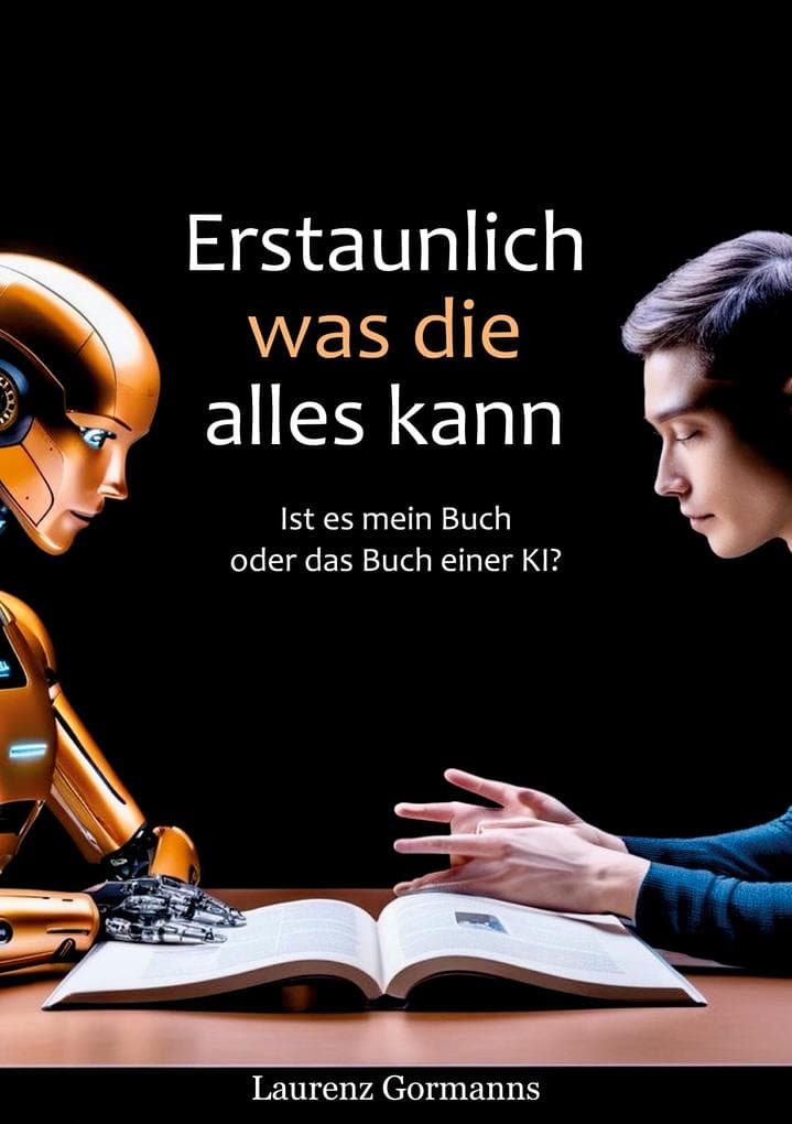 Erstaunlich was die alles kann: Ist es mein Buch oder das Buch einer KI?