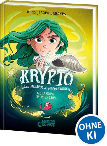 Krypto - Geheimnisvolle Meereswesen (Band 4) - Gefangen im Eisnebel: Lüfte das Geheimnis rund um Krypto ! - Comicbuch für Kinder ab 9 Jahren