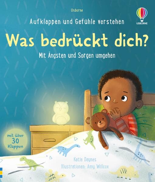 Aufklappen und Gefühle verstehen: Was bedrückt dich?: mit Ängsten und Sorgen umgehen - altergerechtes Sachbilderbuch mit über 30 Klappen - für Kinder ab 3 Jahren