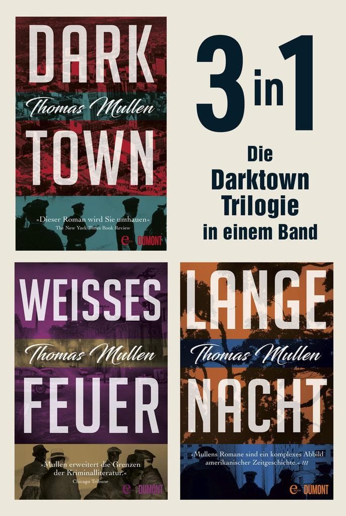 Darktown, Weißes Feuer und Lange Nacht: Die Darktown-Trilogie in einem Band