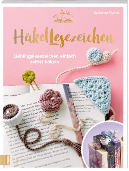 Häkellesezeichen: Lieblingslesezeichen einfach selbst häkeln