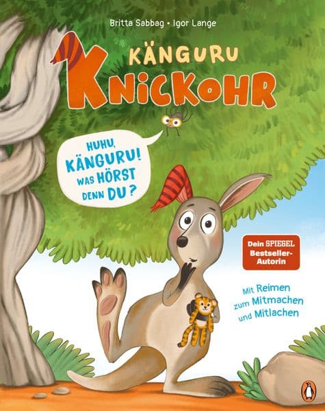 Känguru Knickohr - Huhu, Känguru! Was hörst denn du?: Bilderbuch ab 4 Jahren