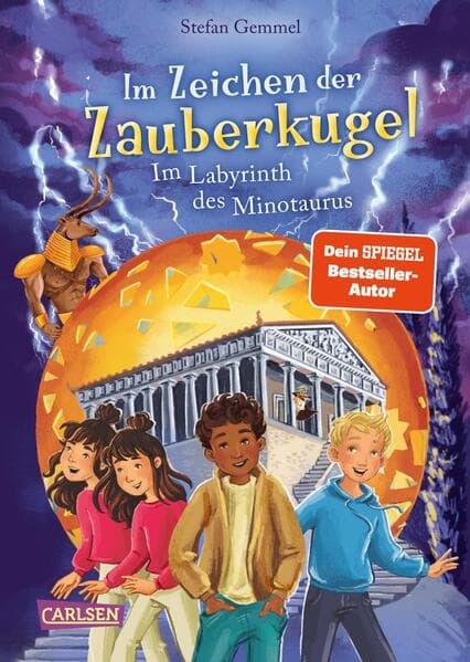 Im Zeichen der Zauberkugel 11: Im Labyrinth des Minotaurus: Fantastische Abenteuerreihe für Kinder ab 8 mit Spannung, Witz und Magie