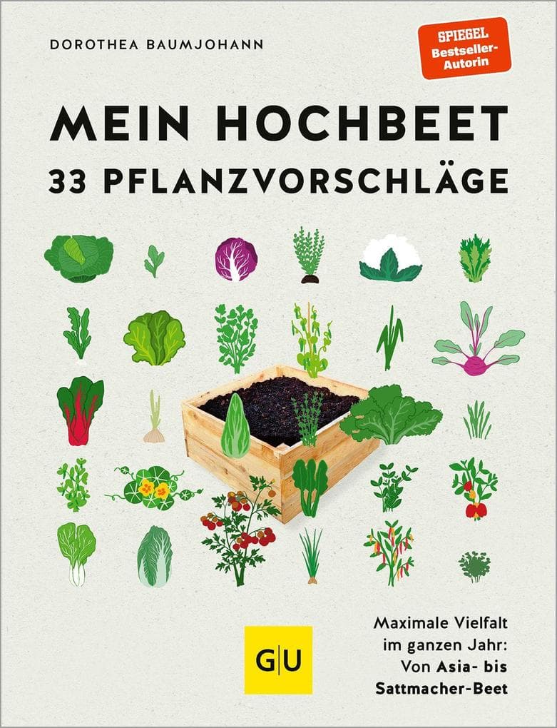 Mein Hochbeet - 33 Pflanzvorschläge: Maximale Vielfalt im ganzen Jahr: Von Asia-, Gemüse- und Sattmacher-Beet bis zum Deko-Beet | Garten-Ratgeber