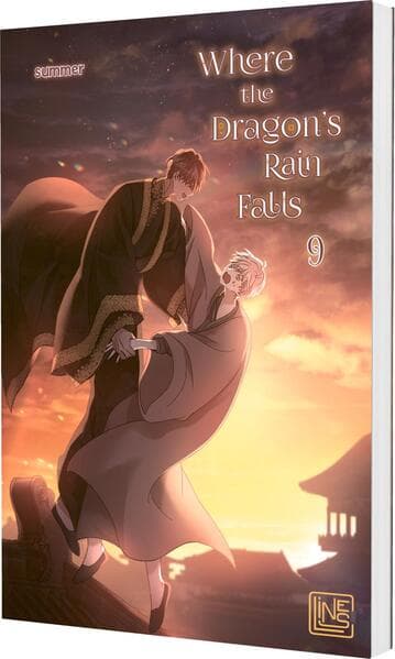 Where the Dragon's Rain Falls 9: Boys-Love-Fantasy-Manhwa über einen versteckten Drachenjungen und seinen Diener am kaiserlichen Hof - limitierte Edition mit Photocard