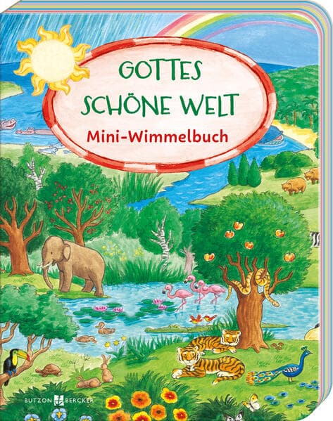 Gottes schöne Welt: Mini-Wimmelbuch