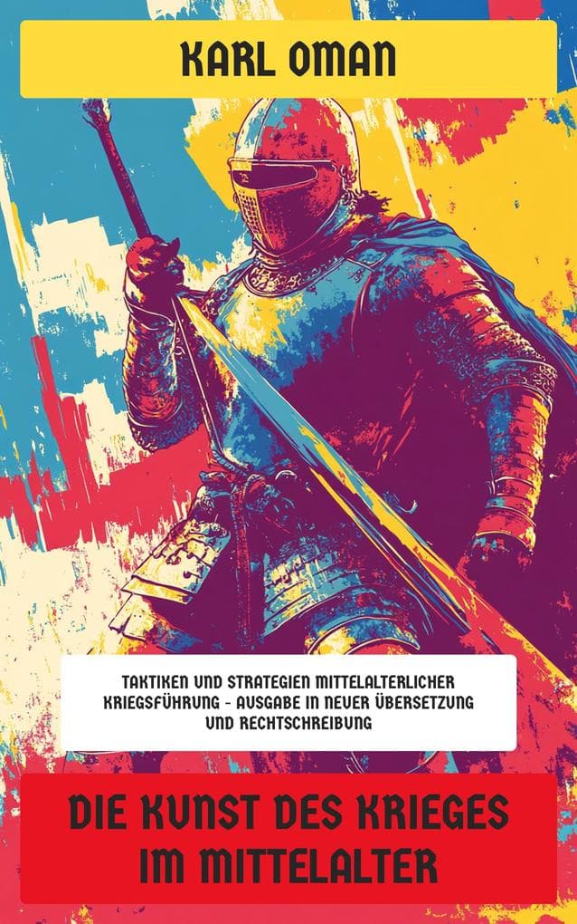 Die Kunst des Krieges im Mittelalter: Taktiken und Strategien mittelalterlicher Kriegsführung - Ausgabe in neuer Übersetzung und Rechtschreibung