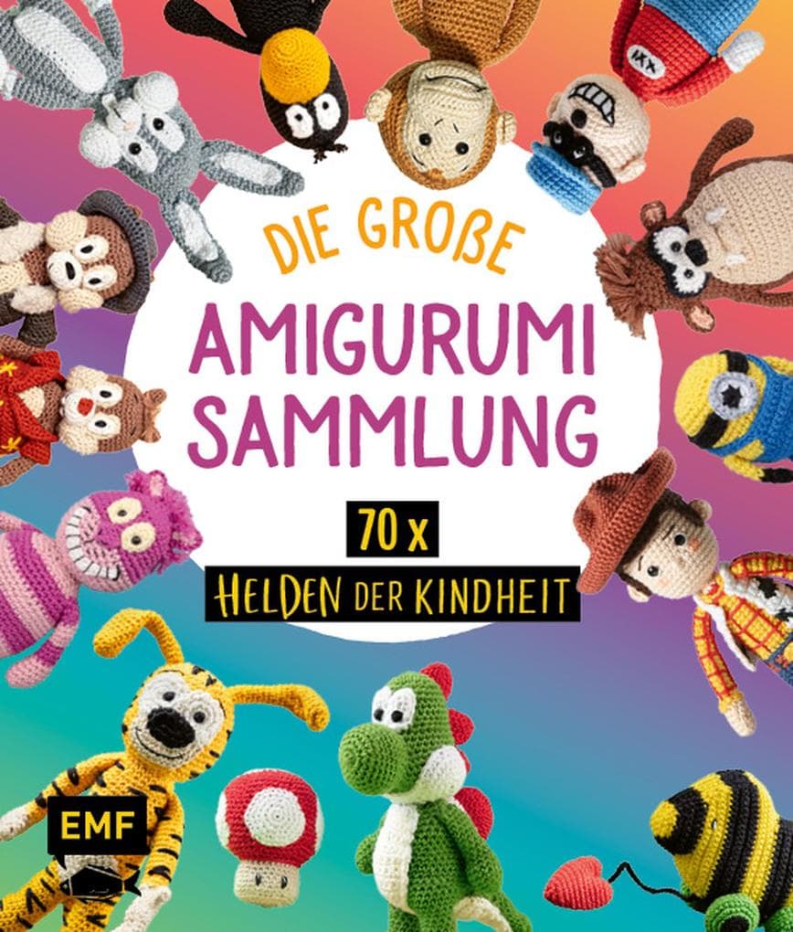 Helden der Kindheit - Die große Amigurumi-Sammlung für Disney-Fans: Über 70 Trickfiguren, Kulthelden, Superschurken und mehr häkeln: Drei Bücher im Bundle mit allen Grundlagen