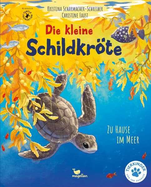 Die kleine Schildkröte - Zu Hause im Meer: Bilderbuch mit erstem Sachwissen für Kinder ab 4 Jahren