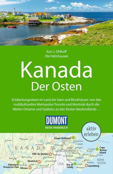 DUMONT Reise-Handbuch Reiseführer Kanada, Der Osten: mit Extra-Reisekarte