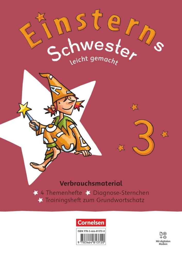 Einsterns Schwester Leicht gemacht 03. Neubearbeitung 2022 - Themenhefte 1-4, Training Grundwortschatz und Diagnoseheft - Verbrauchsmaterial: Im Paket