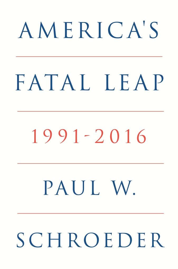 America's Fatal Leap: 1991-2016