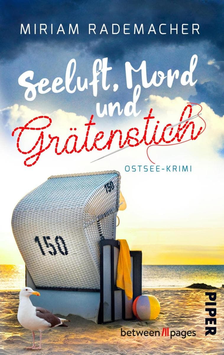 Seeluft, Mord und Grätenstich: Ostsee-Krimi | Humorvoll-gemütlicher Krimi um eine stickende Rentnerin in einer Pension an der Küste