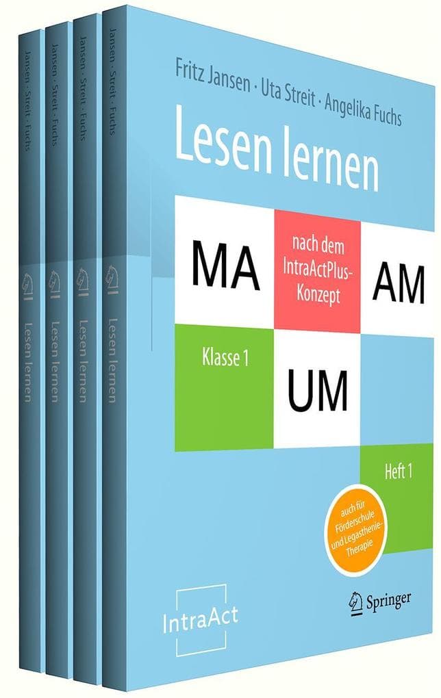 Lesen lernen nach dem IntraActPlus-Konzept: auch für Förderschule und Legasthenie-Therapie