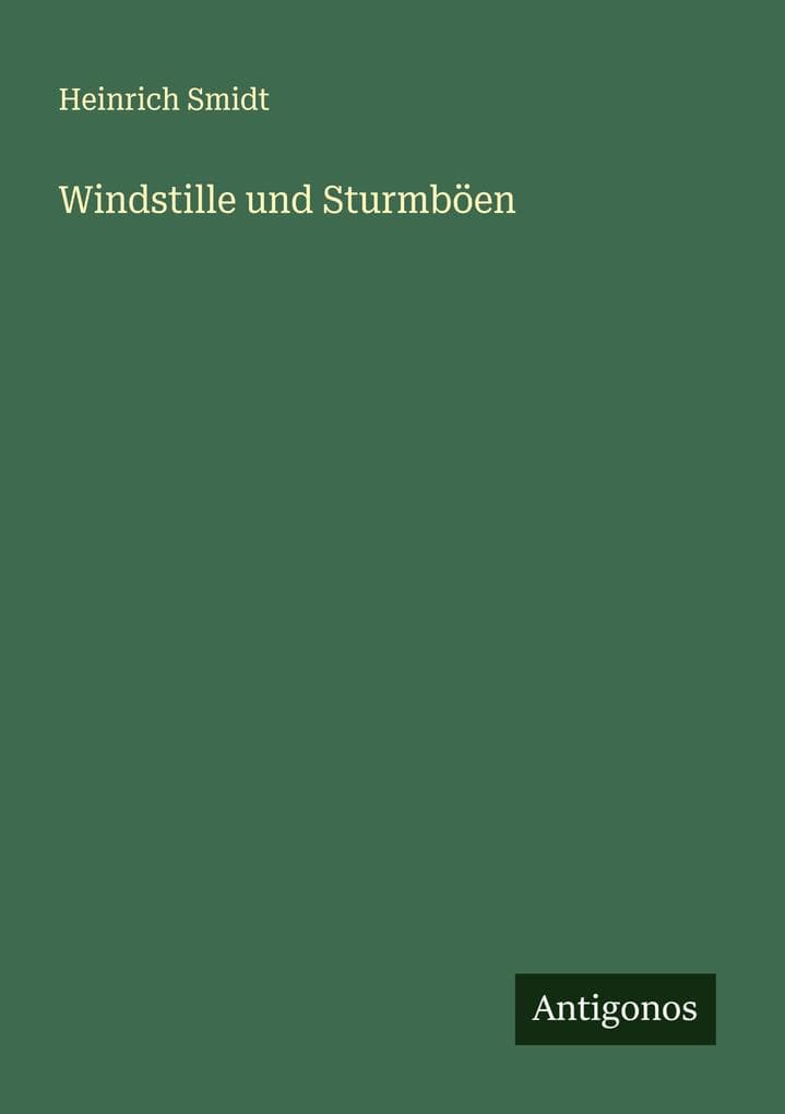 Windstille und Sturmböen