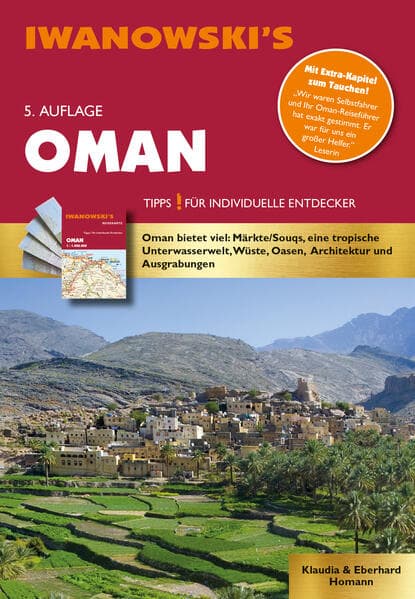 Oman - Reiseführer von Iwanowski: Individualreiseführer mit Extra-Reisekarte und Karten-Download