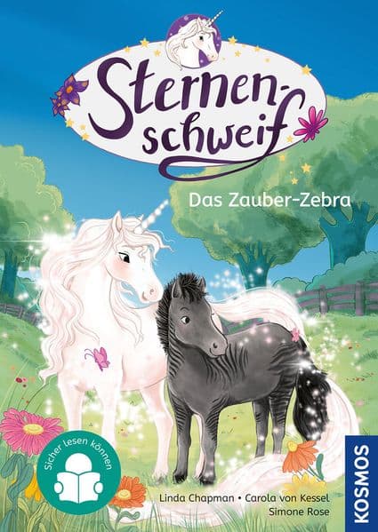 Sternenschweif, 3, Das Zauber-Zebra: Sicher lesen können - Kinderbuch ab 7 Jahren - magische Einhorngeschichten mit Sternenschweif