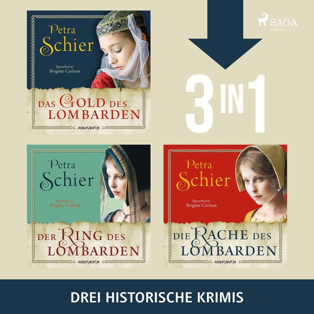 Das Gold des Lombarden, Der Ring des Lombarden & Die Rache des Lombarden
