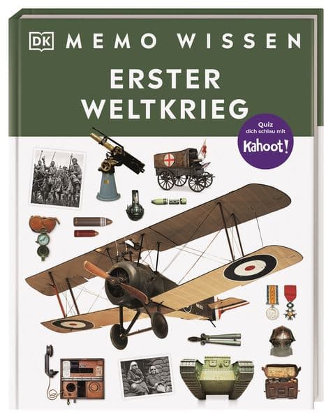 memo Wissen. Erster Weltkrieg: Ursachen und Verlauf. Kompetentes Sachwissen und kahoot-Quizfragen. Für Kinder ab 8 Jahren