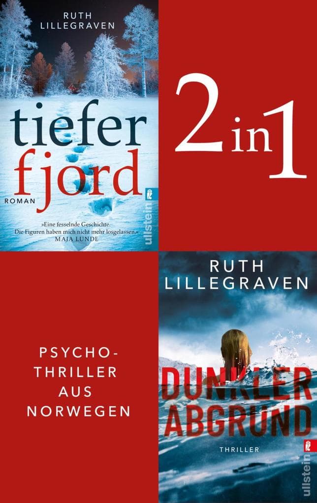 Tiefer Fjord // Dunkler Abgrund: Zwei norwegische Thriller in einem Band