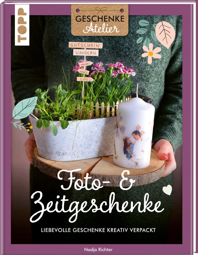 Geschenkeatelier. Foto- & Zeitgeschenke: Liebevolle Geschenke kreativ verpackt.