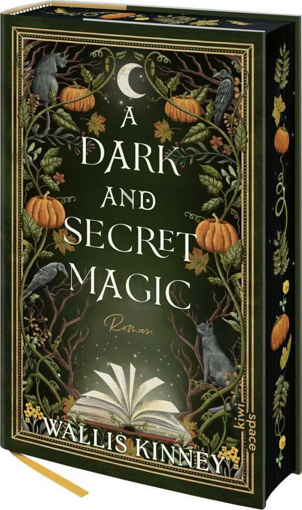 A Dark and Secret Magic: Roman | Cosy Fantasy-Bestseller für alle, die den Herbst lieben | Mit Motivfarbschnitt und Goldprägung