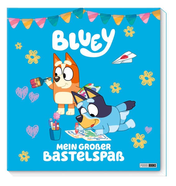 Bluey: Mein großer Bastelspaß: Bastelblock mit stabilen Bastelvorlagen
