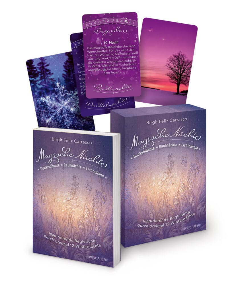 Magische Nächte - Dunkelnächte, Rauhnächte und Lichtnächte: Inspirierende Begleitungen durch dreimal 12 Winternächte