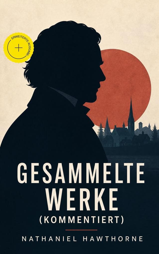 Gesammelte Werke (Kommentiert): Erweiterte Ausgabe. Der scharlachrote Buchstabe, Das Haus mit den sieben Giebeln, Die Totenhochzeit, Die prophetischen Bilder, Die alte Jungfer in Weiß