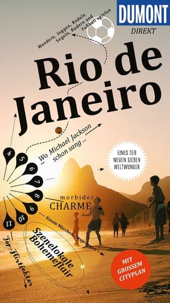DUMONT direkt Reiseführer Rio de Janeiro: Mit großem Cityplan