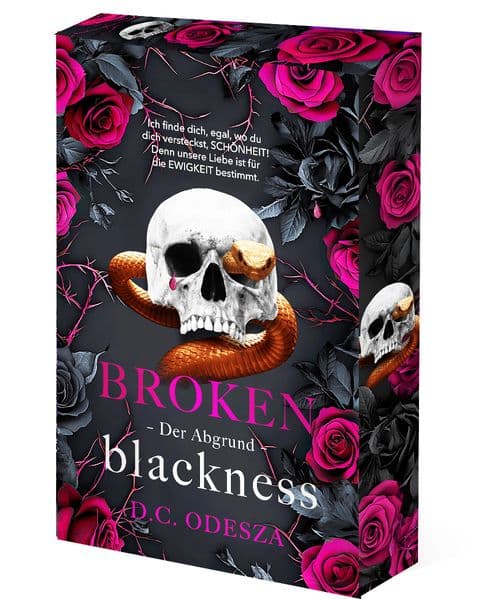 BROKEN Blackness | Der Abgrund: Farbschnitt & farbige Buchseiten