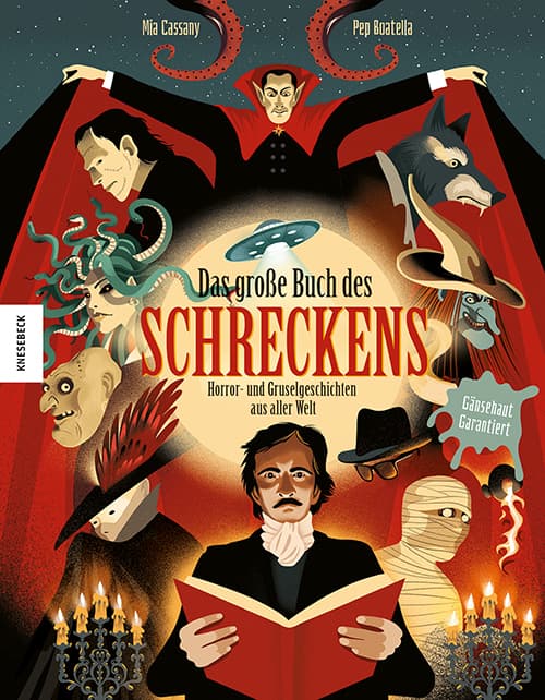 Das große Buch des Schreckens: Horror- und Gruselgeschichten aus aller Welt. Die spannendsten Gruselgestalten, besten Grusel-Klassiker und Horror-Mythen für Jugendliche ab 12 Jahren