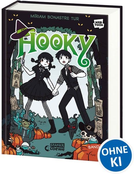 Hooky (Band 2): Folge den frechen Hexenzwillingen in einen epischen Kampf um Leben und Tod - Erlebe jetzt die Fortsetzung des bekannten Webtoon-Erfolgs - Für Kinder ab 10 Jahren