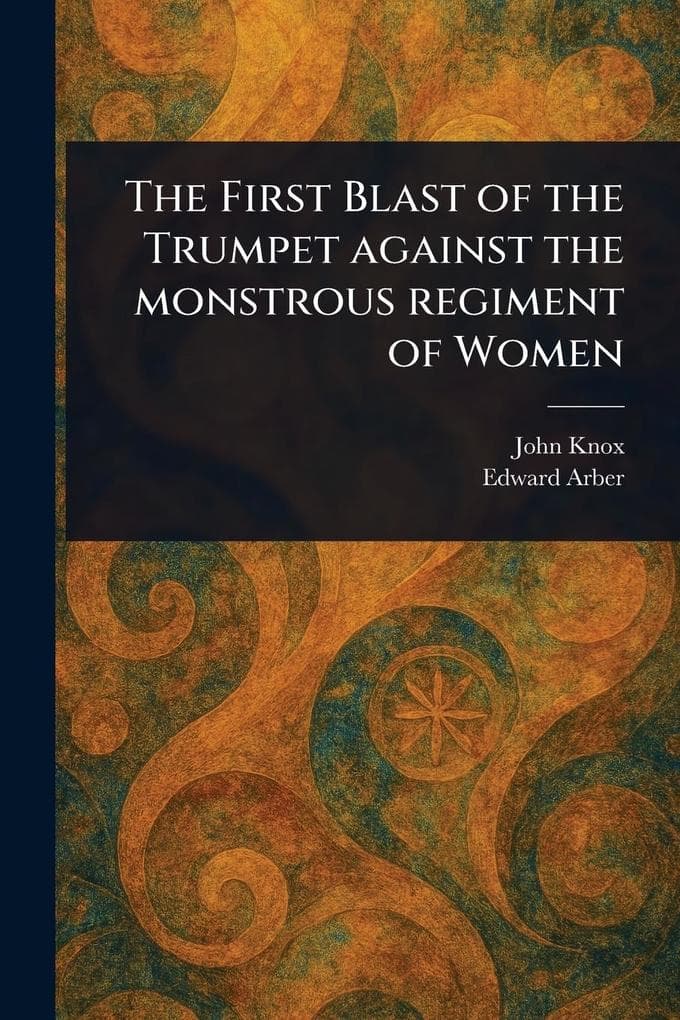 The First Blast of the Trumpet Against the Monstrous Regiment of Women