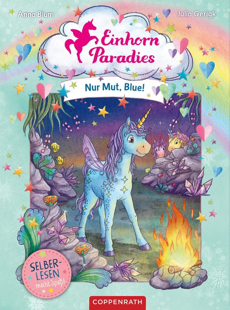 Einhorn-Paradies (Leseanfänger, Bd. 4): Nur Mut, Blue!