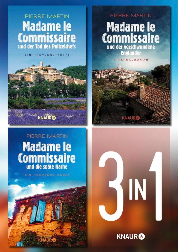 Madame le Commissaire Band 1-3. Krimi-Bundle: 3 Provence-Krimis der Spiegel-Bestseller Serie von Pierre Martin in einem Band