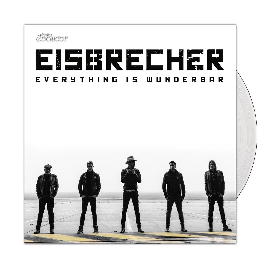 Eisbrecher: Deluxe 7"-Vinyl-Single - Transparent limited 199 Exemplare mit signiertem Lyric-Inlay im Kasten-Sleeve. Sonic Seducer 03/2025 inklusive Eisbrecher-Titel + Exklusiv-CD-Track und "Kaltfront"-Sticker.: Eisbrecher: Deluxe 7"-Vinyl-Single - Transparent limited 199 Exemplare mit signiertem Lyric-Inlay im Kasten-Sleeve. A) Everything is wunderbar<BR>B) Festung der Einsamkeit (Piano Version) [exklusiv]
