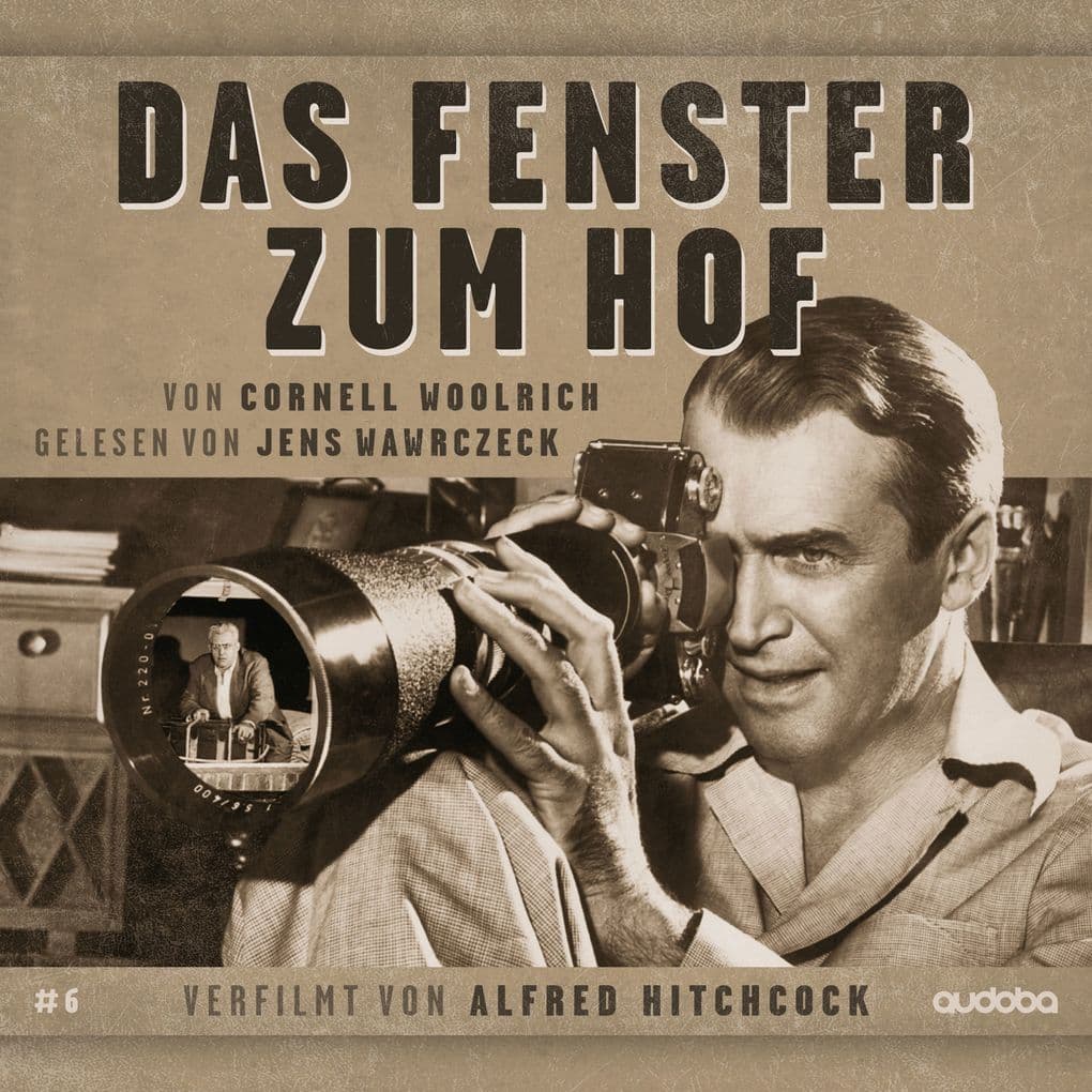Das Fenster zum Hof: von Cornell Woolrich. Gelesen von Jens Wawrczeck. Verfilmt von Alfred Hitchcock