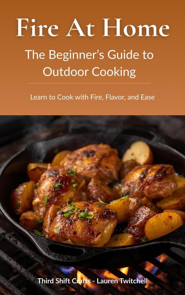 Fire at Home: The Beginner's Guide to Outdoor Cooking (Learn to Cook with Fire, Flavor, and Ease)