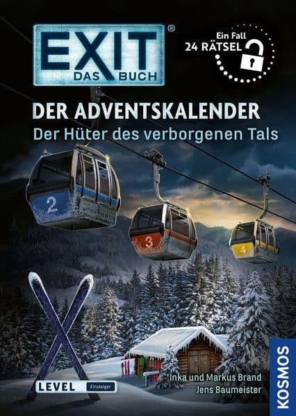 EXIT® - Das Buch: Der Adventskalender: Der Hüter des verborgenen Tals. 24 Escape Room Rätsel zu Weihnachten für Erwachsene und Jugendliche.