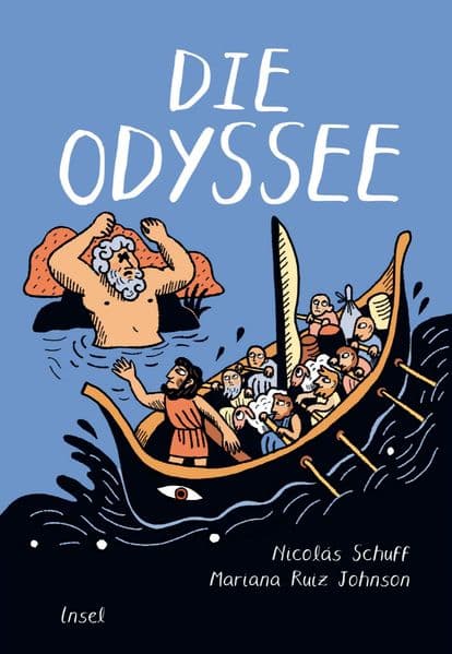 Die Odyssee. Graphic Novel (Homers Heldenepen als Graphic Novel 2): Ein Abenteuer voller Magie, Götter und Monster | Für Kinder ab 12 Jahre