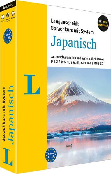 Langenscheidt Japanisch mit System: Japanisch gründlich und systematisch lernen. Mit 2 Büchern, 3 CDs und MP3-Download