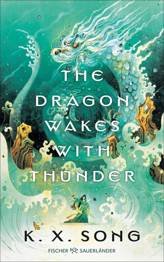 The Dragon Wakes With Thunder: Finale der epischen Asien-Fantasy. Mit limitiertem Farbschnitt und exklusiv gestalteten Innenklappen
