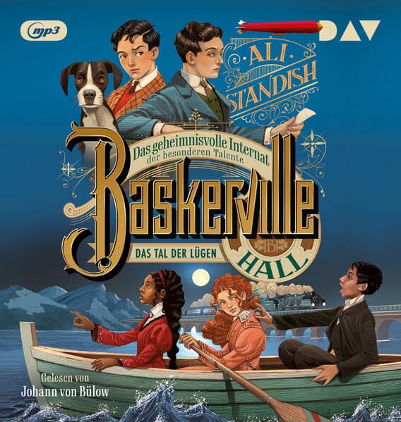 Baskerville Hall - Das geheimnisvolle Internat der besonderen Talente. Teil 3: Das Tal der Lügen: Ungekürzte Lesung mit Johann von Bülow (1 mp3-CD)