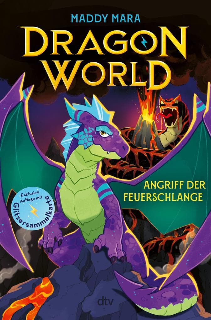 Dragon World - Angriff der Feuerschlange: Drachen-Abenteuer ab 8. Actiongeladene Fantasy-Serie über drei Kinder, die in eine magische, von Drachen bevölkerte Welt reisen!